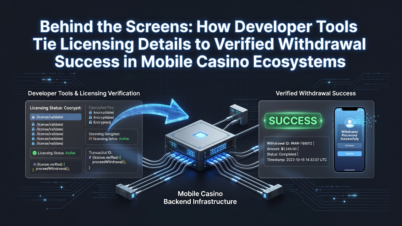 Entwicklertools und Lizenzintegration in mobilen Casino-Plattformen