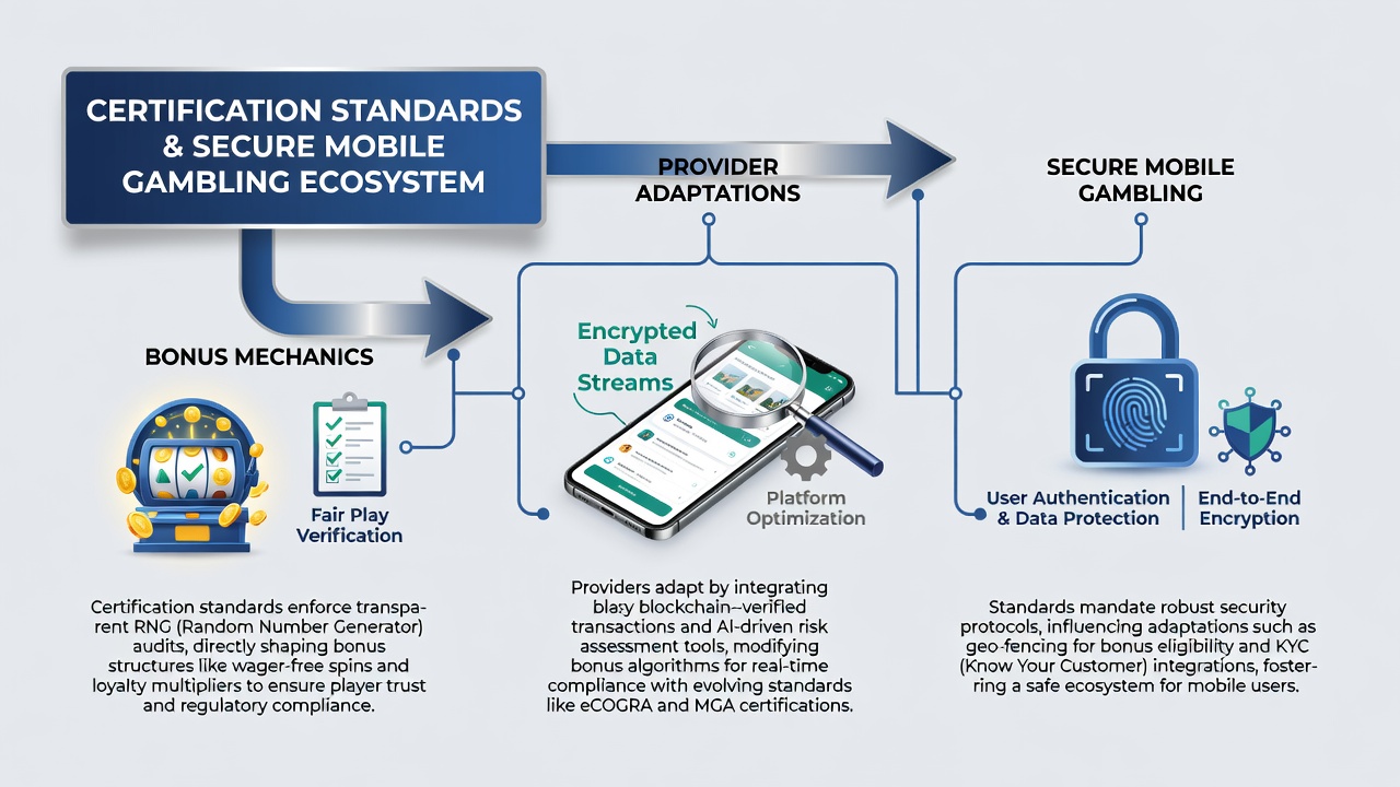 Anbieteranpassungen und technische Integration von Zertifizierungsstandards in mobilen Gambling-Apps