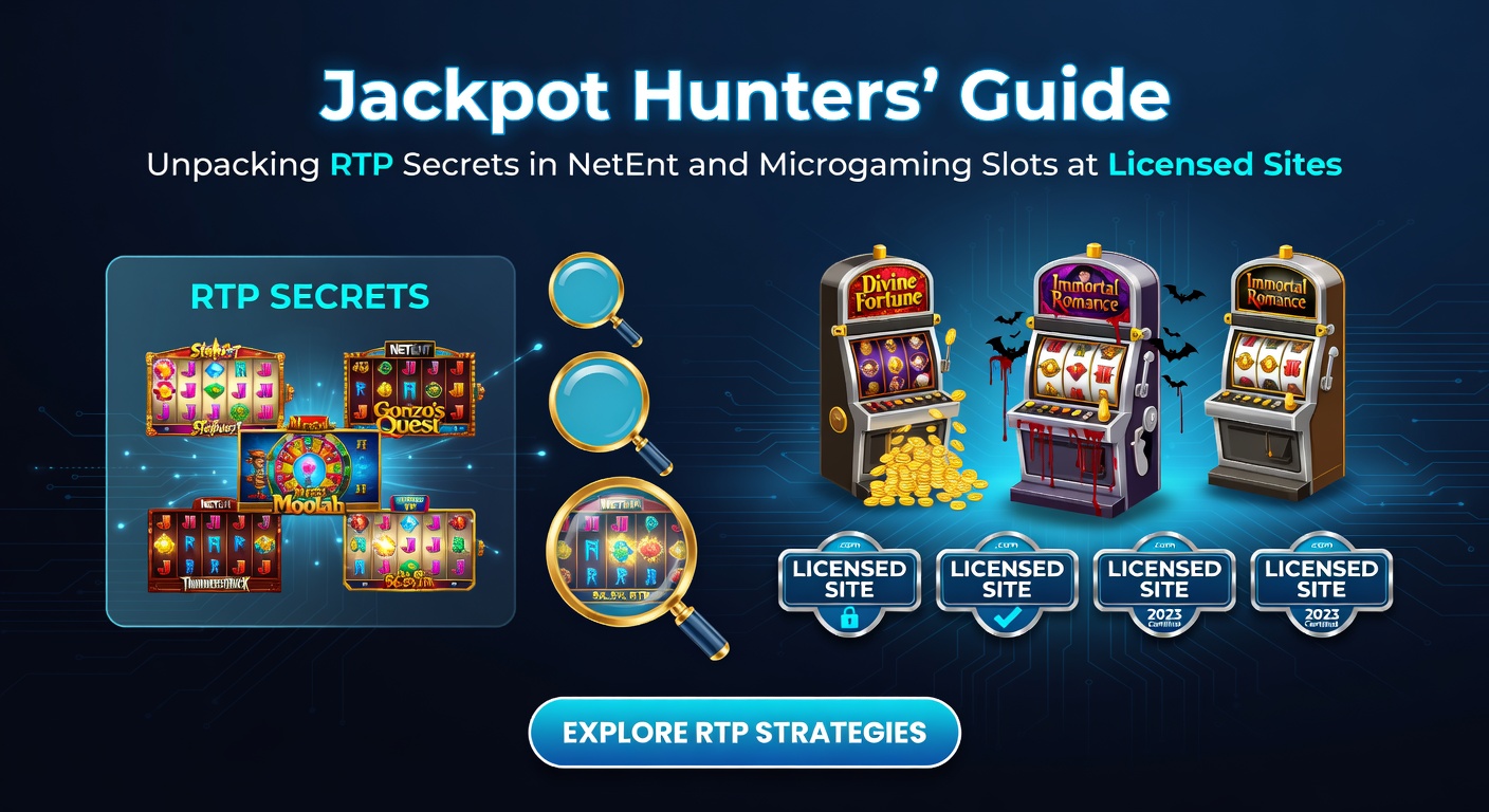 Detaillierte Grafik mit RTP-Diagrammen und Jackpot-Explosionen aus NetEnt- und Microgaming-Spielen auf einem modernen Casino-Schirm